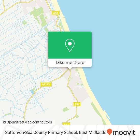 Sutton-on-Sea County Primary School map