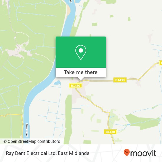 Ray Dent Electrical Ltd map