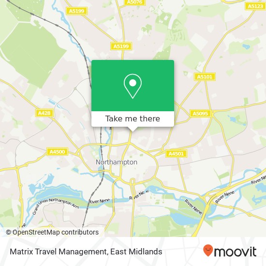 Matrix Travel Management map