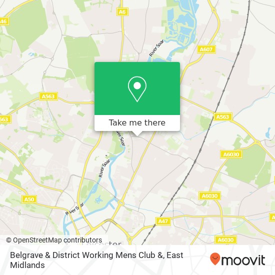 Belgrave & District Working Mens Club & map