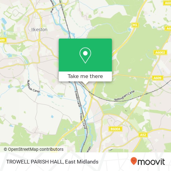 TROWELL PARISH HALL map