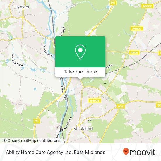 Ability Home Care Agency Ltd map