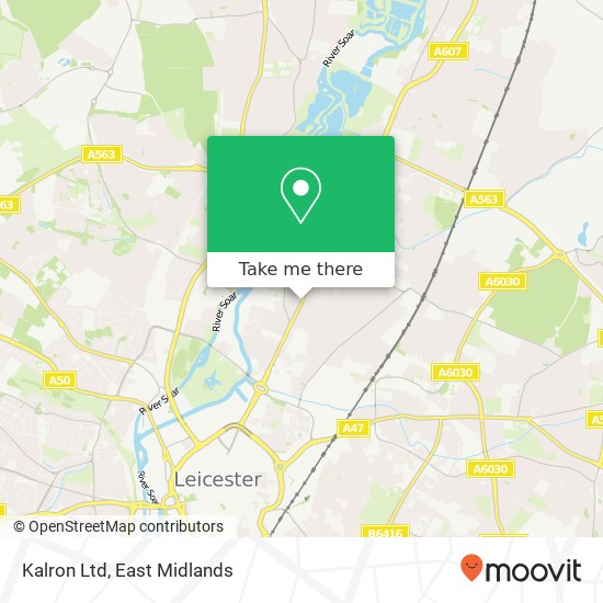 Kalron Ltd map