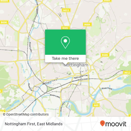 Nottingham First map