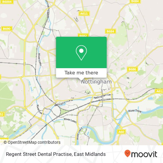 Regent Street Dental Practise map