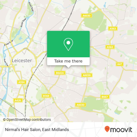 Nirmal's Hair Salon map