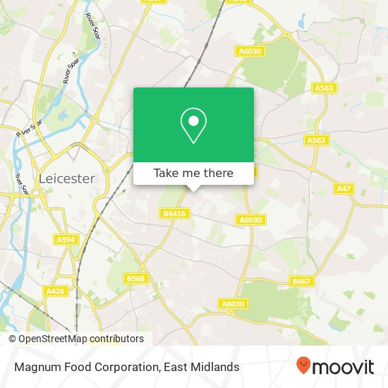 Magnum Food Corporation map