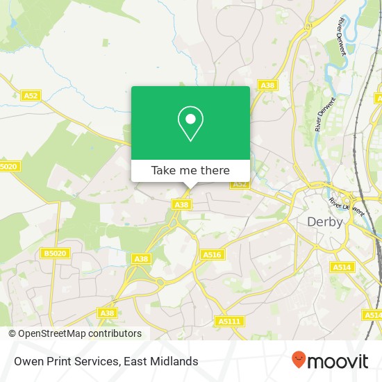 Owen Print Services map