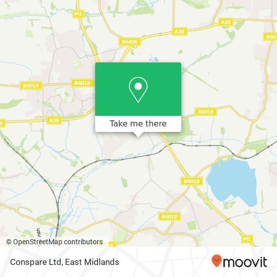 Conspare Ltd map