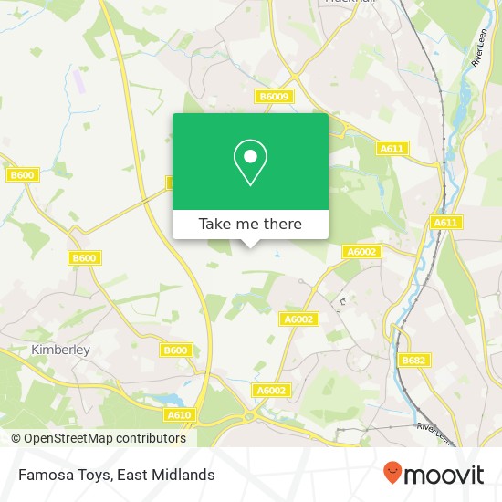 Famosa Toys map