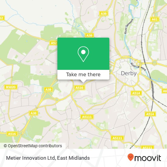 Metier Innovation Ltd map