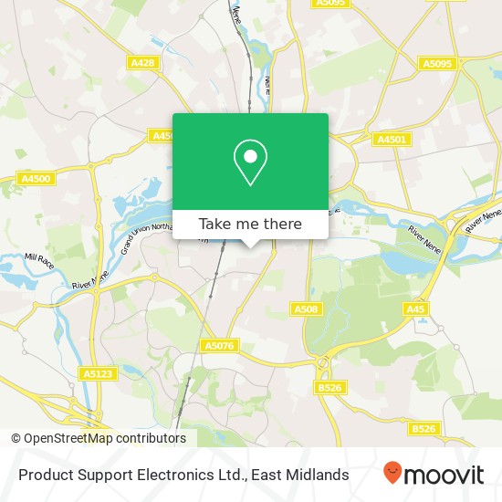 Product Support Electronics Ltd. map