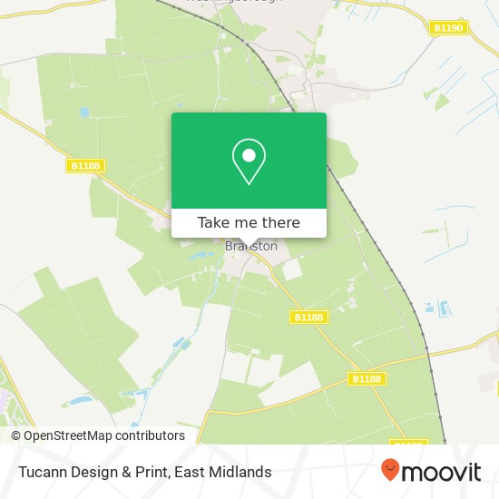 Tucann Design & Print map