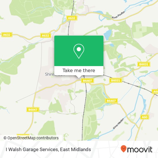 I Walsh Garage Services map