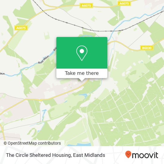 The Circle Sheltered Housing map