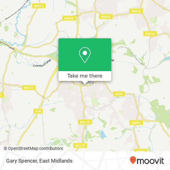 Gary Spencer map