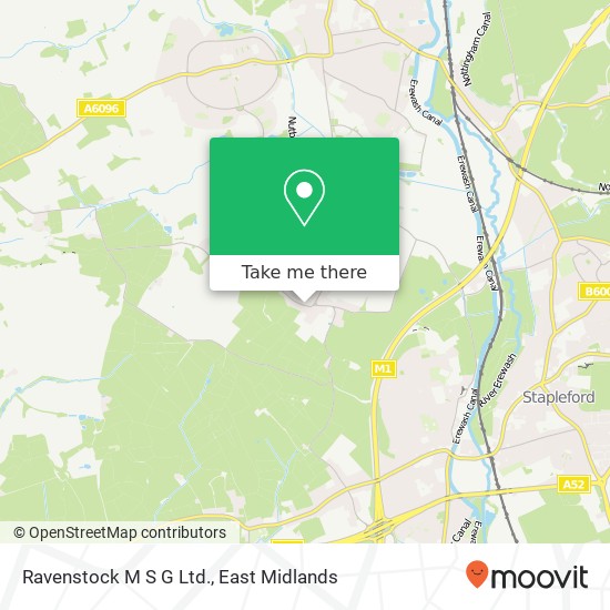 Ravenstock M S G Ltd. map