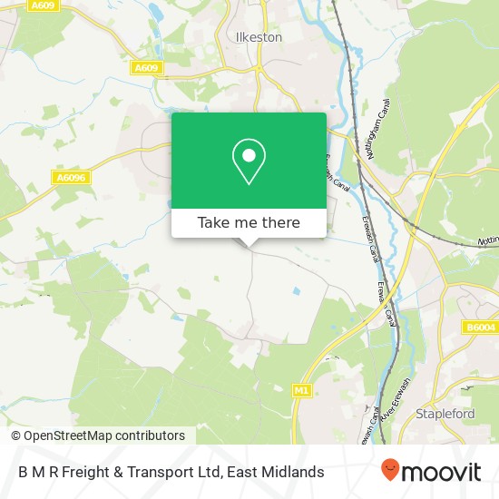 B M R Freight & Transport Ltd map