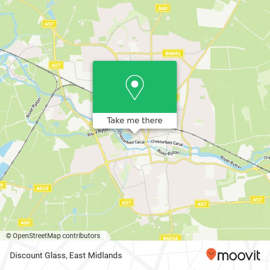 Discount Glass map