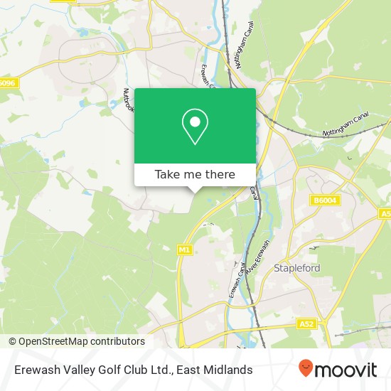 Erewash Valley Golf Club Ltd. map