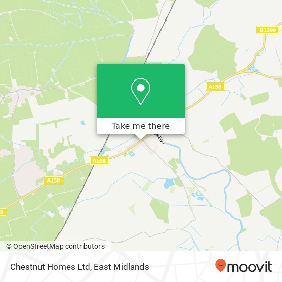 Chestnut Homes Ltd map