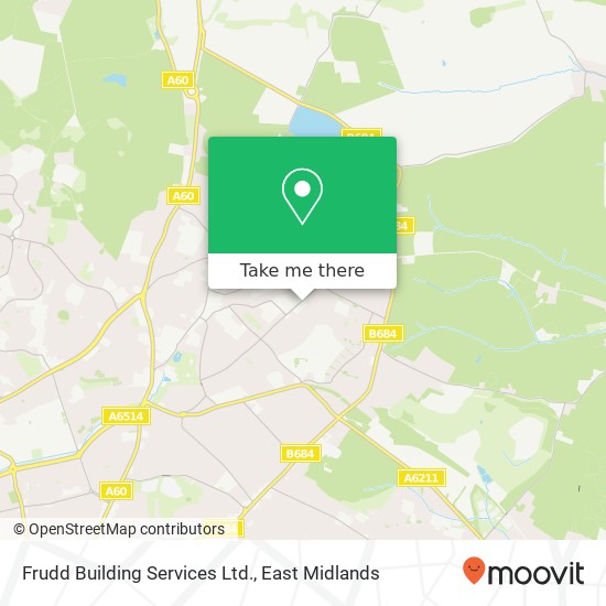 Frudd Building Services Ltd. map