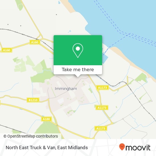 North East Truck & Van map
