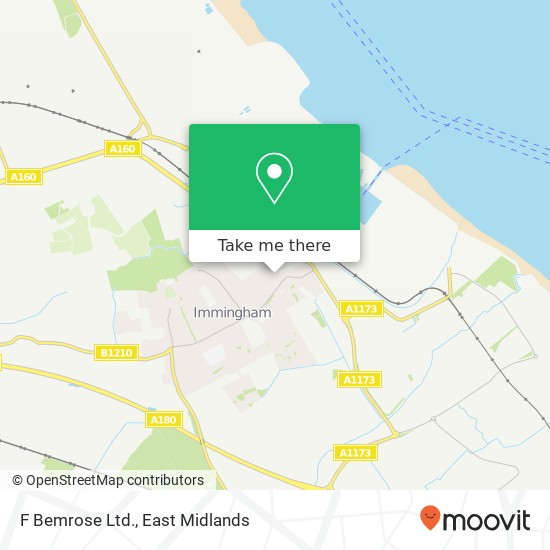 F Bemrose Ltd. map