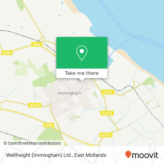 Wellfreight (Immingham) Ltd. map