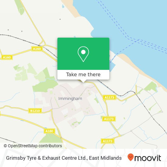 Grimsby Tyre & Exhaust Centre Ltd. map