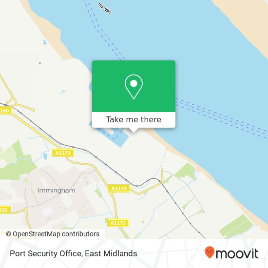 Port Security Office map