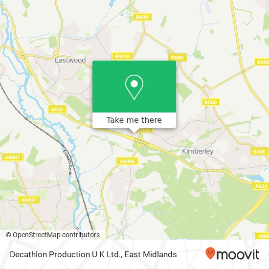 Decathlon Production U K Ltd. map
