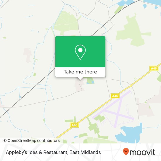 Appleby's Ices & Restaurant map
