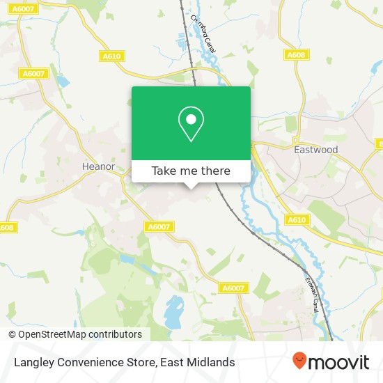Langley Convenience Store map
