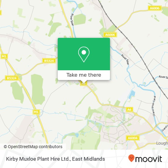 Kirby Muxloe Plant Hire Ltd. map