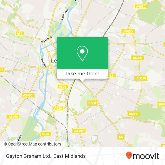 Gayton Graham Ltd. map