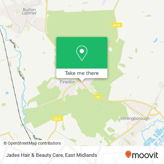 Jades Hair & Beauty Care map