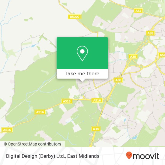 Digital Design (Derby) Ltd. map