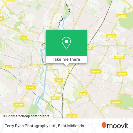 Terry Ryan Photography Ltd. map