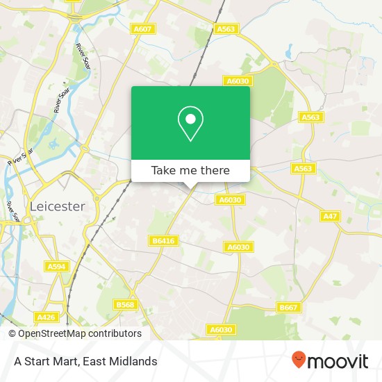 A Start Mart map