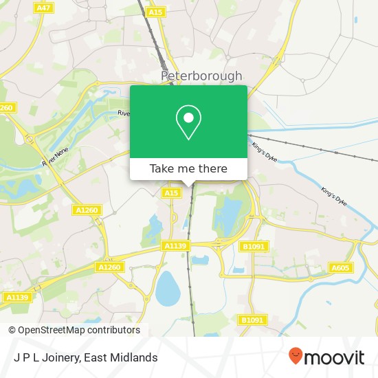 J P L Joinery map