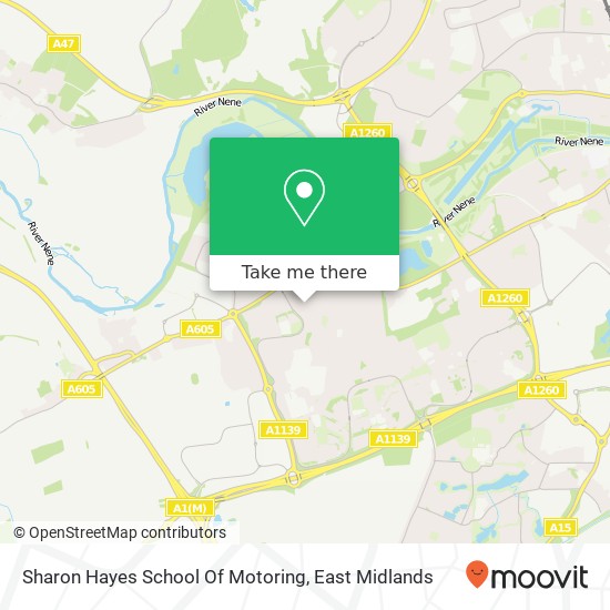 Sharon Hayes School Of Motoring map