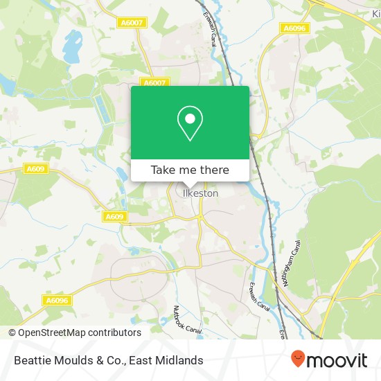 Beattie Moulds & Co. map