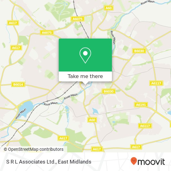 S R L Associates Ltd. map