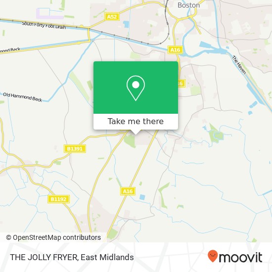 THE JOLLY FRYER map