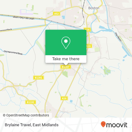 Brylaine Travel map