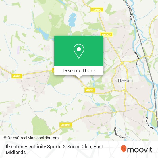 Ilkeston Electricity Sports & Social Club map