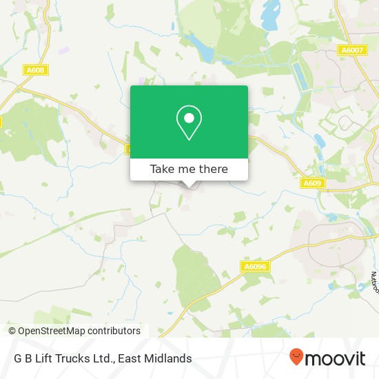 G B Lift Trucks Ltd. map