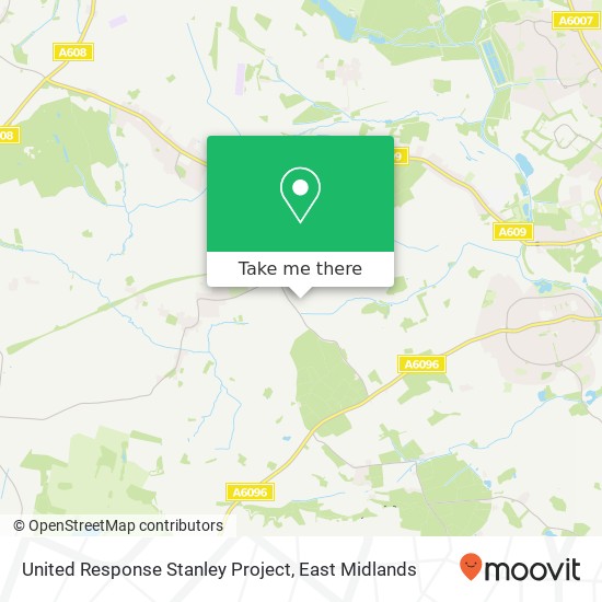 United Response Stanley Project map