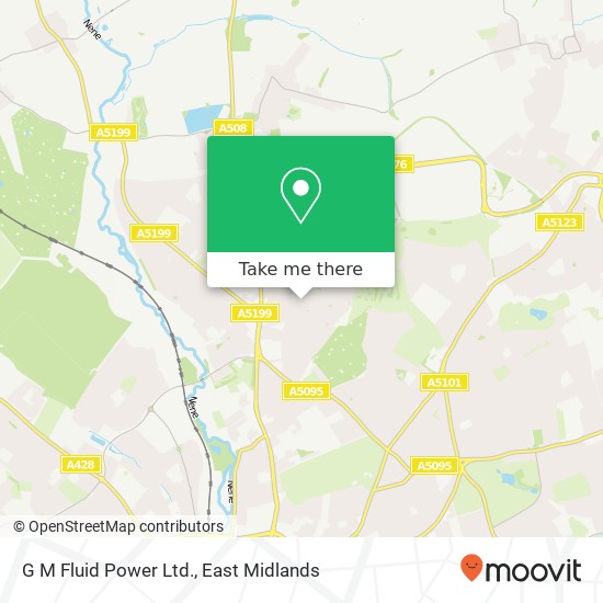 G M Fluid Power Ltd. map